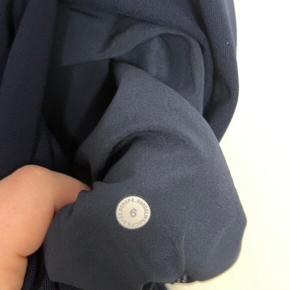 LULULEMON Keep Moving Pant 7/8 High-Rise True Navy Blue {E18} - Picture 8 of 8